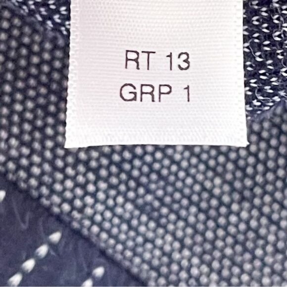 St. John Evening Navy blue striped Button Up Front Blaze 2 - Picture 6 of 8